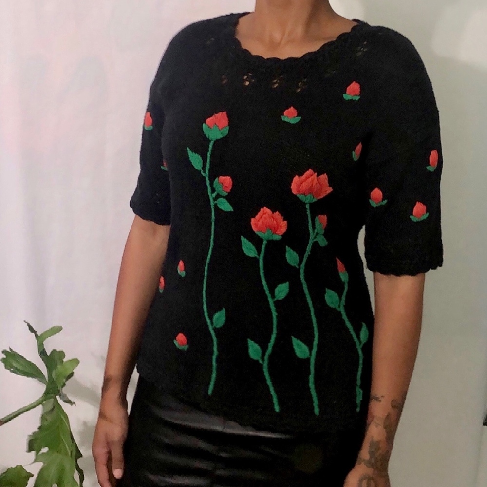 Beautiful knitted sweater